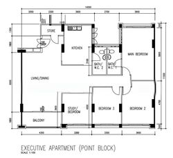 Blk 563 Hougang Street 51 (Hougang), HDB Executive #510913061